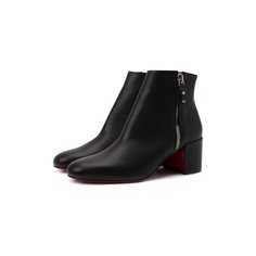 Кожаные ботильоны Ziptotal 55 Christian Louboutin