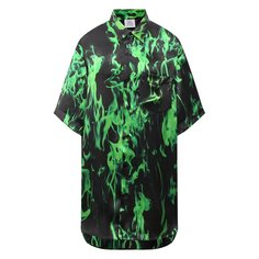 Рубашка из вискозы VETEMENTS
