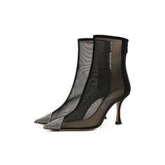 Текстильные ботильоны Naidoo 90 Jimmy Choo