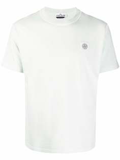 Stone Island футболка с нашивкой-логотипом