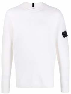 Stone Island Shadow Project embroidered-patch sleeve sweatshirt