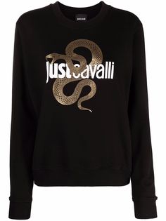 Just Cavalli толстовка с логотипом