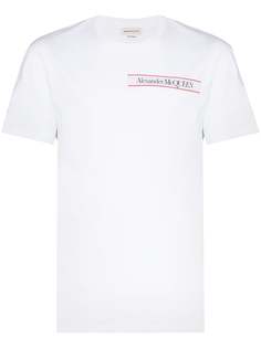 Alexander McQueen футболка с логотипом