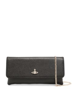Vivienne Westwood клатч Victoria с откидным клапаном