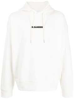 Jil Sander худи с логотипом