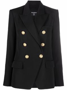 Balmain двубортный блейзер