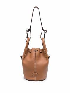 Tods сумка-ведро с контрастной строчкой Tod`S