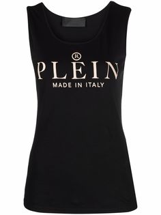 Philipp Plein топ с логотипом