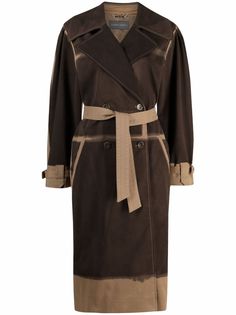 Alberta Ferretti пальто с поясом