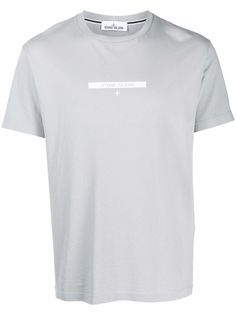 Stone Island футболка с логотипом