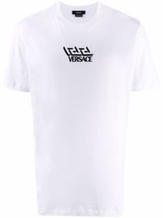 Versace футболка с логотипом