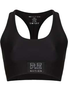 P.E Nation PE NTN ENDURANCE SPRTS BRA W LOG FRNT RC