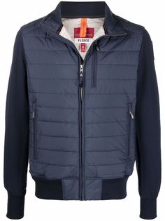 Parajumpers пуховик Elliot с контрастными рукавами