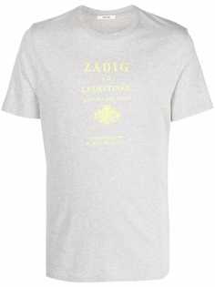 Zadig&Voltaire футболка Tommy с графичным принтом