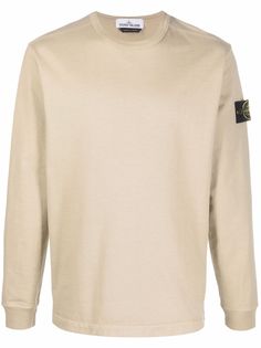Stone Island толстовка с логотипом