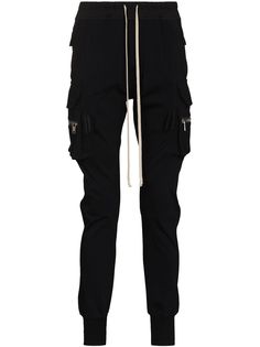 Rick Owens спортивные брюки карго Mastodon