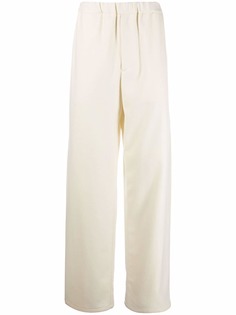 Jil Sander спортивные брюки широкого кроя