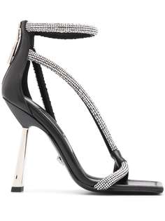 Versace босоножки с кристаллами