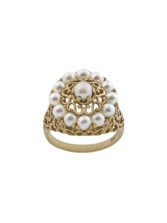 Dolce & Gabbana кольцо Romance из желтого золота с жемчугом