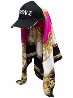 Versace кепка с платком и принтом Medusa Renaissance
