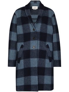 Isabel Marant Étoile пальто Gabrion в клетку