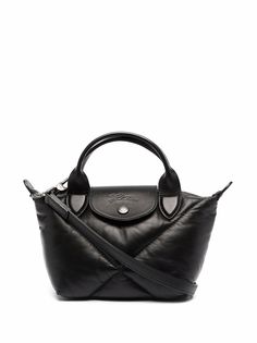 Longchamp сумка Le Pliage Cuir Doudoune с верхними ручками