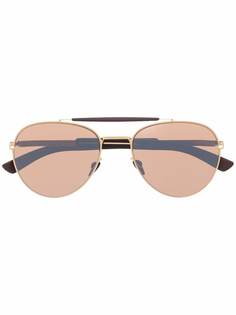 Mykita солнцезащитные очки-авиаторы Sloe