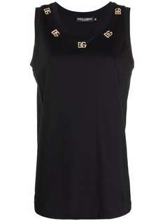 Dolce & Gabbana топ с логотипом
