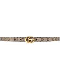 Gucci двусторонний ремень GG Marmont