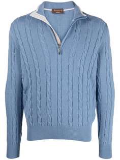 Doriani Cashmere кашемировый джемпер фактурной вязки