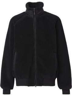 Burberry флисовая куртка с логотипом