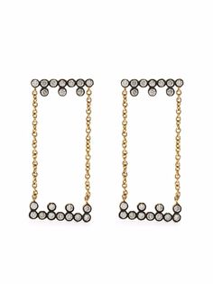 Yannis Sergakis серьги Charnières из желтого золота с бриллиантами