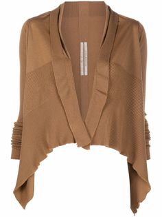 Rick Owens кардиган с драпировкой