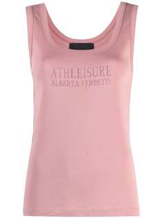 Alberta Ferretti топ Athleisure без рукавов