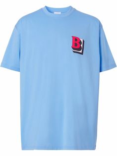 Burberry футболка с графичным принтом