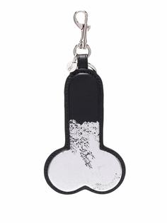 JW Anderson logo-embossed keyring