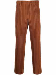 Homme Plissé Issey Miyake plissé-detail straight trousers