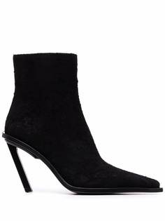 Ann Demeulemeester ботильоны на скульптурном каблуке
