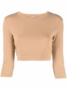 12 STOREEZ укороченный топ с длинными рукавами
