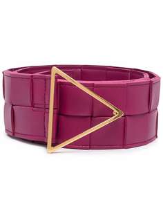 Bottega Veneta ремень с плетением Maxi Intrecciato