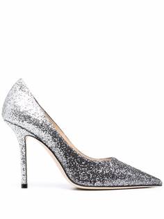 Jimmy Choo туфли-лодочки Love 110 с блестками
