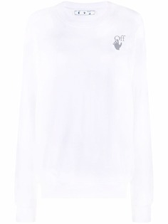 Off-White толстовка Chine с круглым вырезом и логотипом Arrows