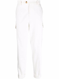 Brunello Cucinelli прямые брюки в полоску