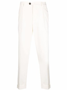 Brunello Cucinelli укороченные брюки прямого кроя