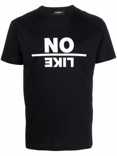 Dsquared2 футболка с надписью No Like