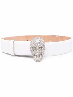 Philipp Plein ремень с пряжкой Skull