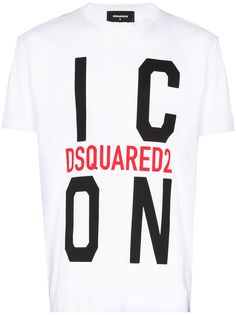 Dsquared2 футболка Icon с круглым вырезом