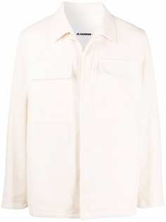 Jil Sander вельветовая куртка-рубашка