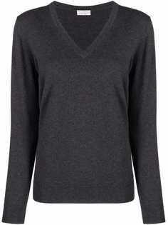 Brunello Cucinelli кашемировый джемпер тонкой вязки