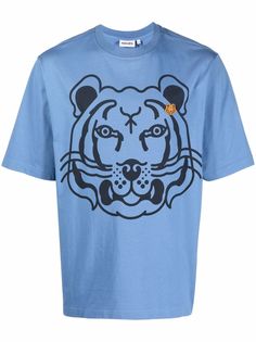 Kenzo футболка оверсайз K-Tiger
